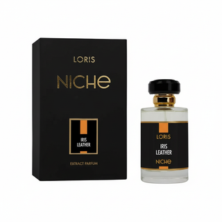 ادکلن لوکس نیش لوریس با رایحه Iris Leather اکستریت پرفیوم ۵۰ میل